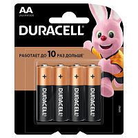 Батарейка Duracell Basic LR06-4BL 1уп.(4шт.)